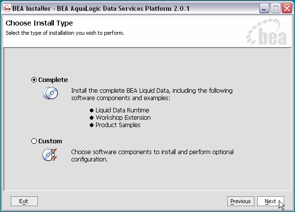 Choose Install Set