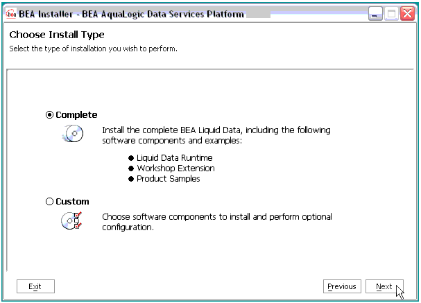 Choose Install Set