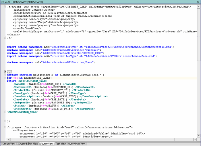 Source View