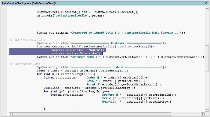 Set() Method Specified