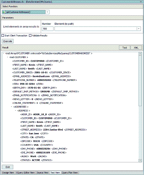 Order By Test Results