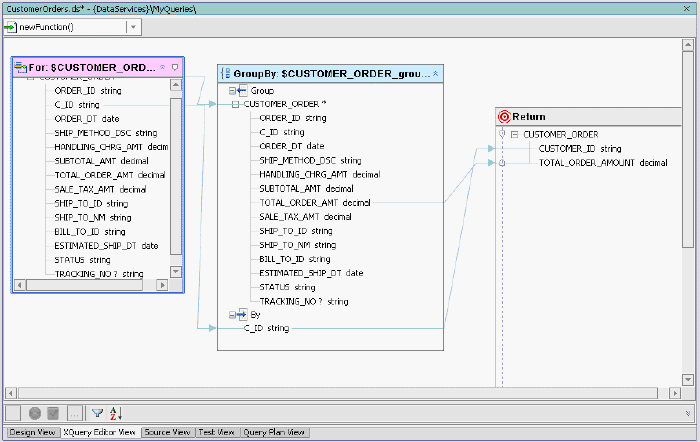 GroupBy Node Added and Mapped