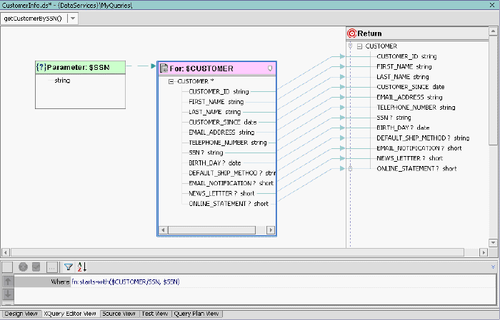 Built-In Function Where Clause