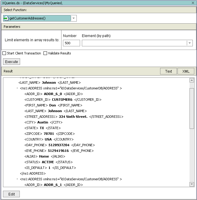 Test Results of Outer Join and Order By Function