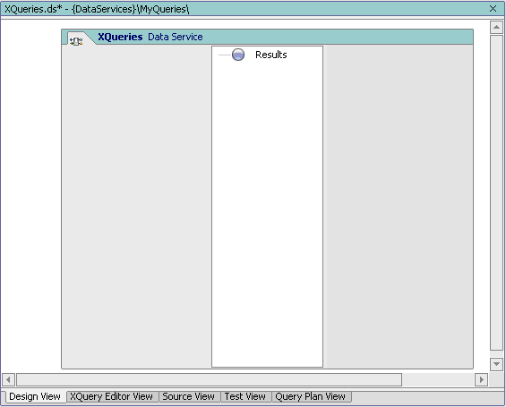 Design View: Undefined Results Type