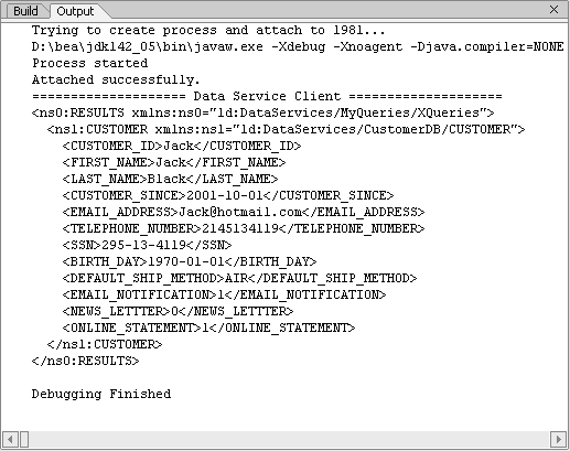 Results of Ad-Hoc Query () Function