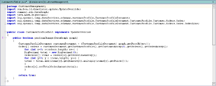 Update Override Code