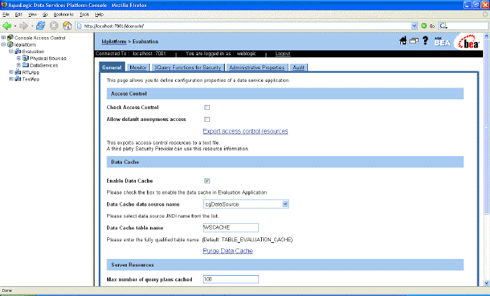 Enable Caching