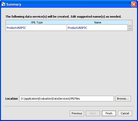  Summary Window