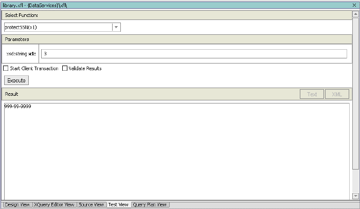 XQuery Function Library Test