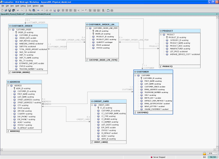 New Relationship Between Customer and Customer_Order Data Services Defined