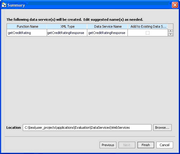 Web Services Summary