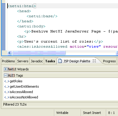 Workshop Integration Screen