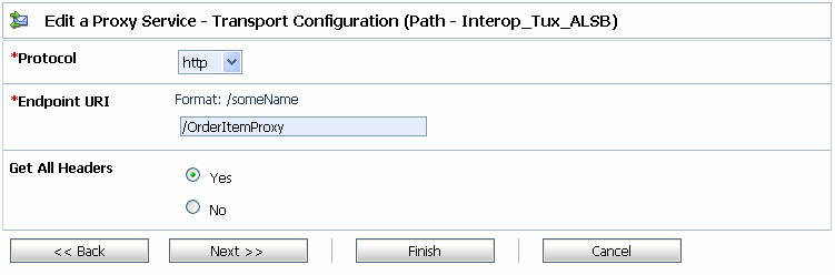New Proxy Service Data Entry Page 2