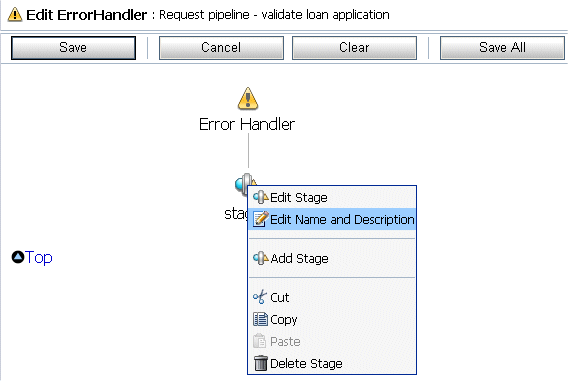 Edit Stage Error Handler