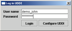 Login Dialog