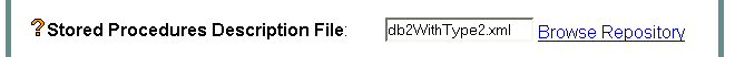 Drag and Drop Input Elements into the Elements of the Stored Procedure