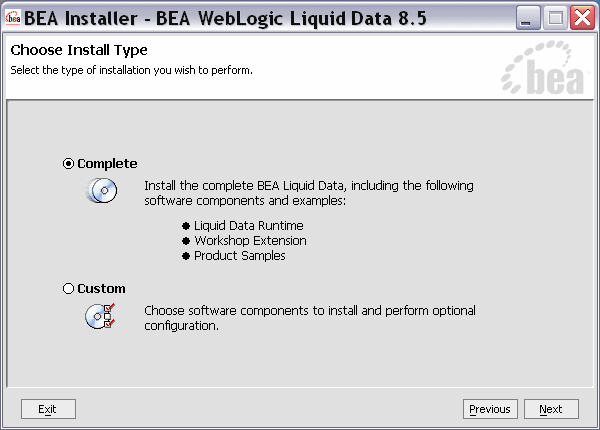 Choose Install Set
