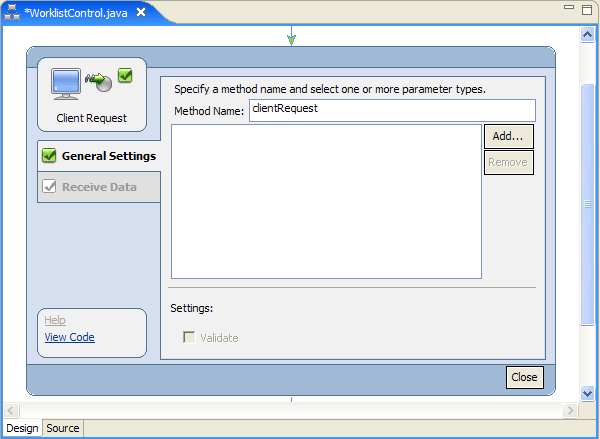 Configuring Client Request 