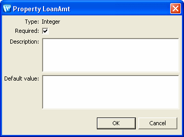 Property LoanAmt Dialog Box