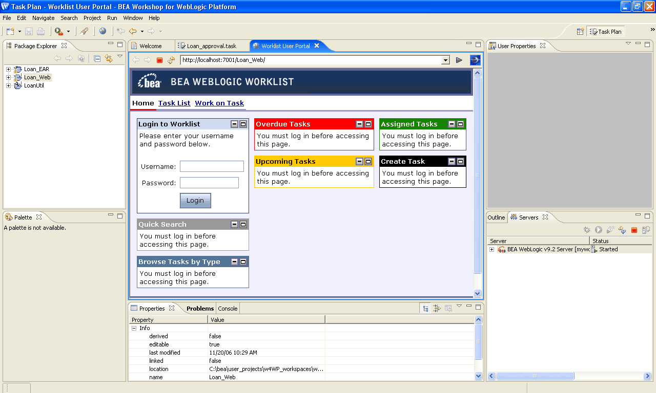 Worklist User Portal