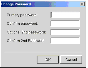 Change Password Window
