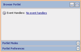 New Browser Portlet Displayed in Editor