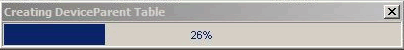Creating Device Table Progress Bar 
