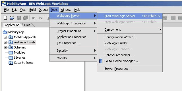Start WebLogic Server