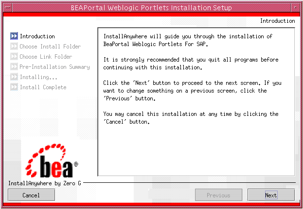 Introduction Screen