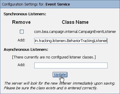 Activating behavior tracking