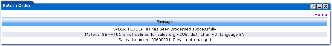 WebLogic Portlets for SAP - Return Order Portlet -Add Confirmation Screen