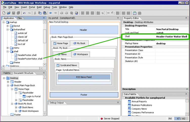 Shell XML file