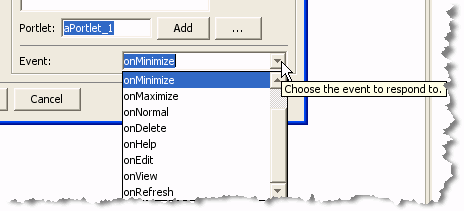 Event Drop-down List