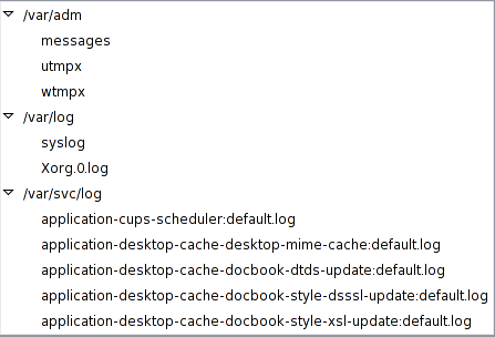 image:Categories tree from the gedit Preferences dialog. Contains three subcategories.