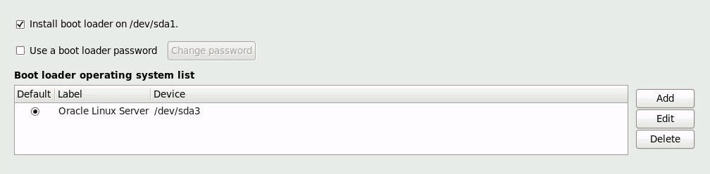 image:Graphic showing Install Boot Loader screen.