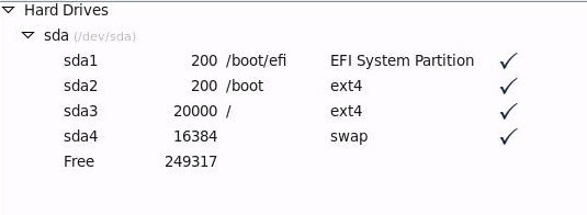 image:Graphic showing the updated Partition screen.