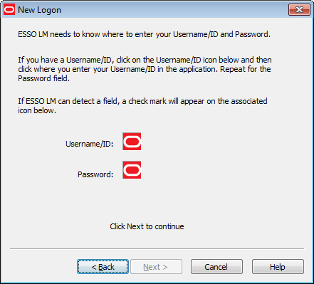 New Logon field detection