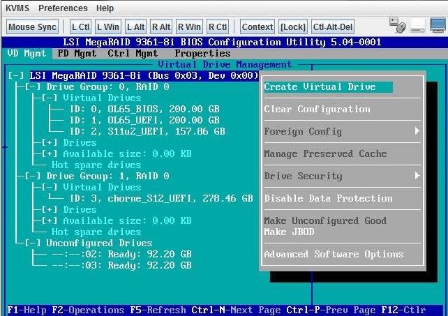 image:Figure of the Create Virtual Drive menu option