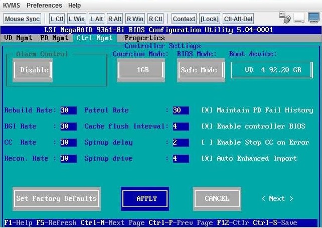 image:Figure that shows how to save a boot device                                         selection