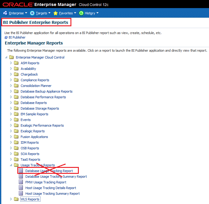 BI publisher login