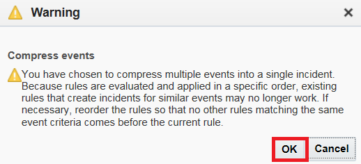 warning