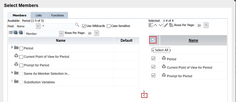 Beispiel f&uuml;r "Alle ausw&auml;hlen"