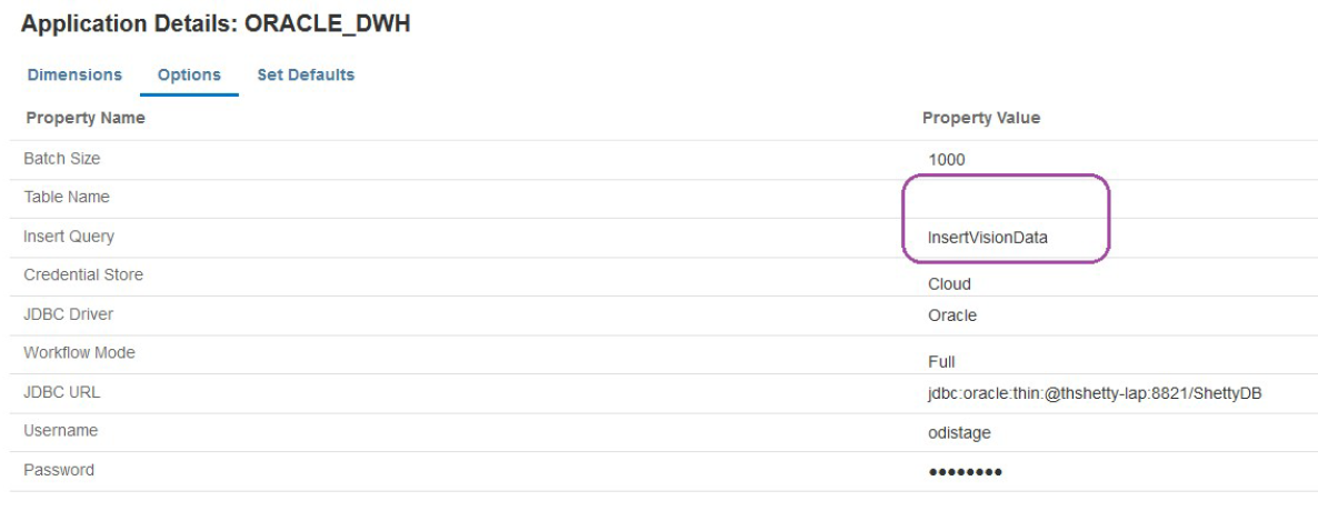 Das Bild zeigt die Seite "Anwendungsdetails".