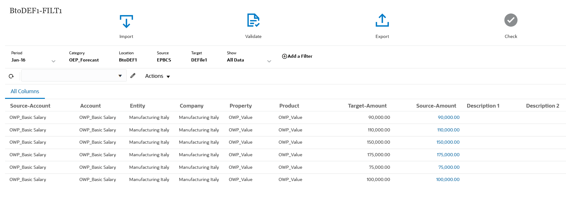 Die Abbildung zeigt eine Workbench-Seite.