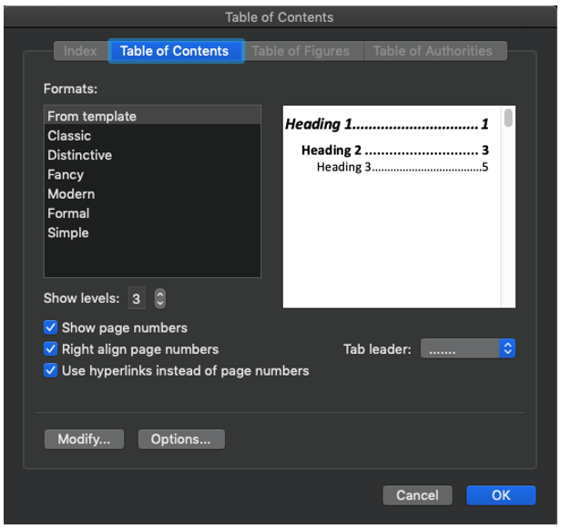 inserción de un documento de Word con tabla de contenido en un libro inserción de un documento de Word con tabla de contenido en un libro