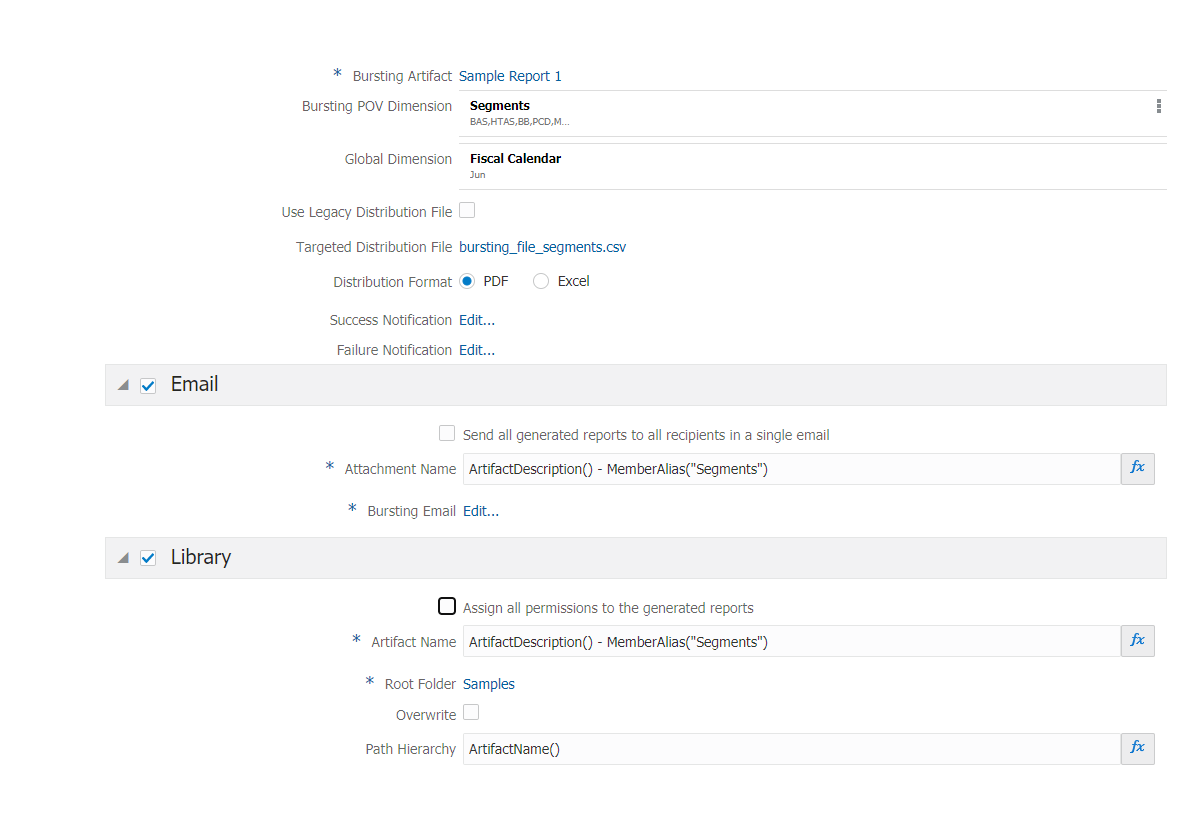 Definición de repartición de muestra 1 Definición de repartición de muestra 1
