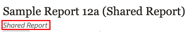 Subtítulo de informe compartido Subtítulo de informe compartido