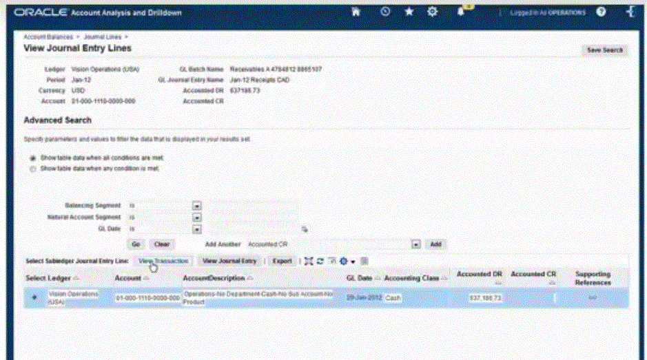 La imagen muestra informaci&oacute;n adicional asociada al balance.