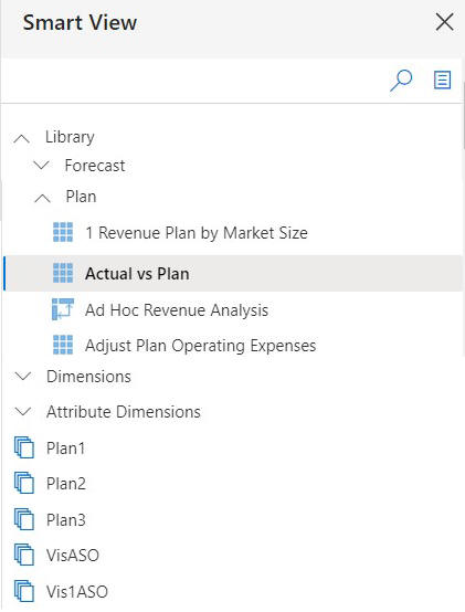 Panel de inicio de Smart View Panel de inicio de Smart View